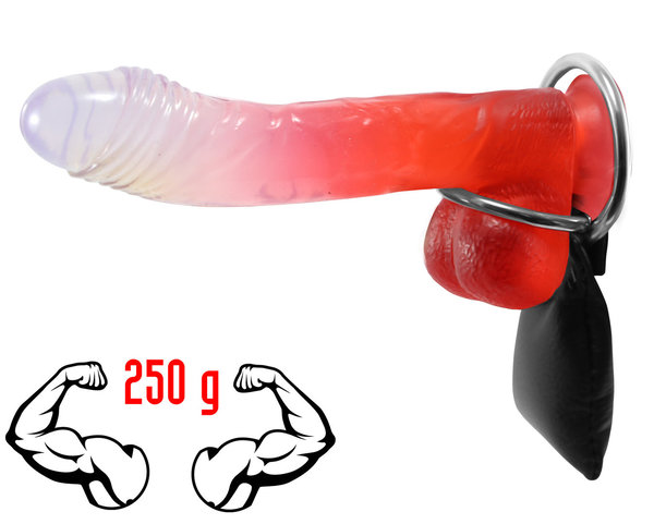 Cockring Leder Penisgewicht Strong Man 250g bis 1000g