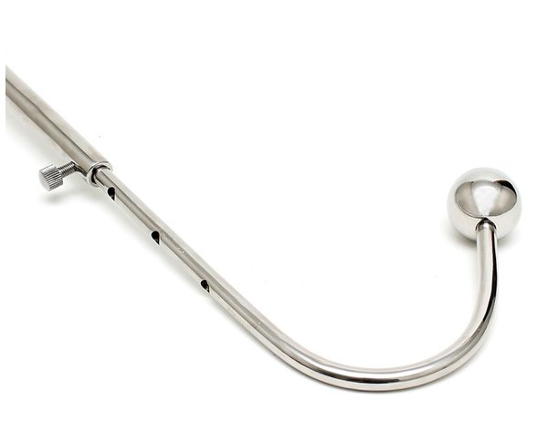 Edelstahl Halsband mit Bondage Anal Hook verstellbar